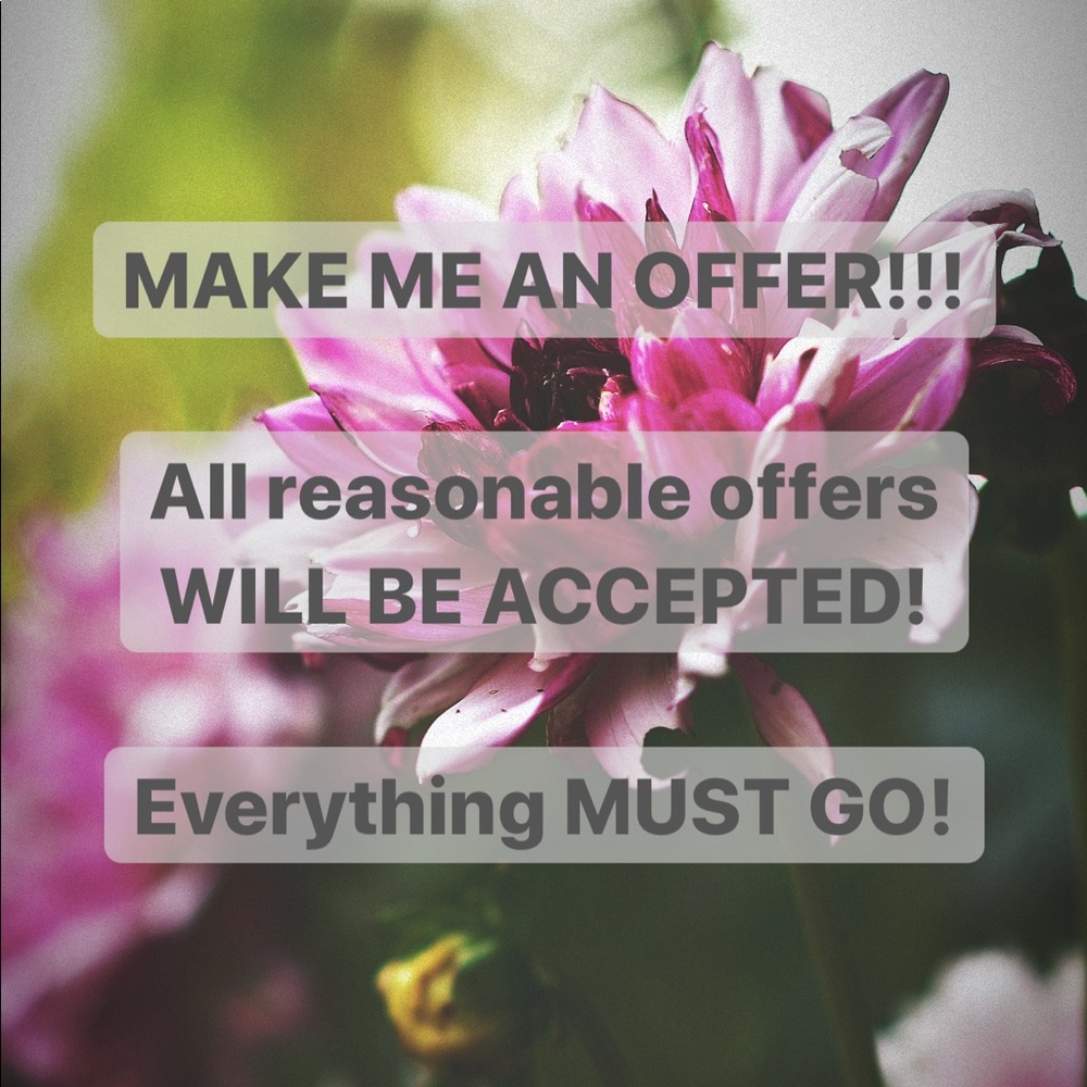 MAKE AN OFFER! SEE DETAILS FOR DEALS!